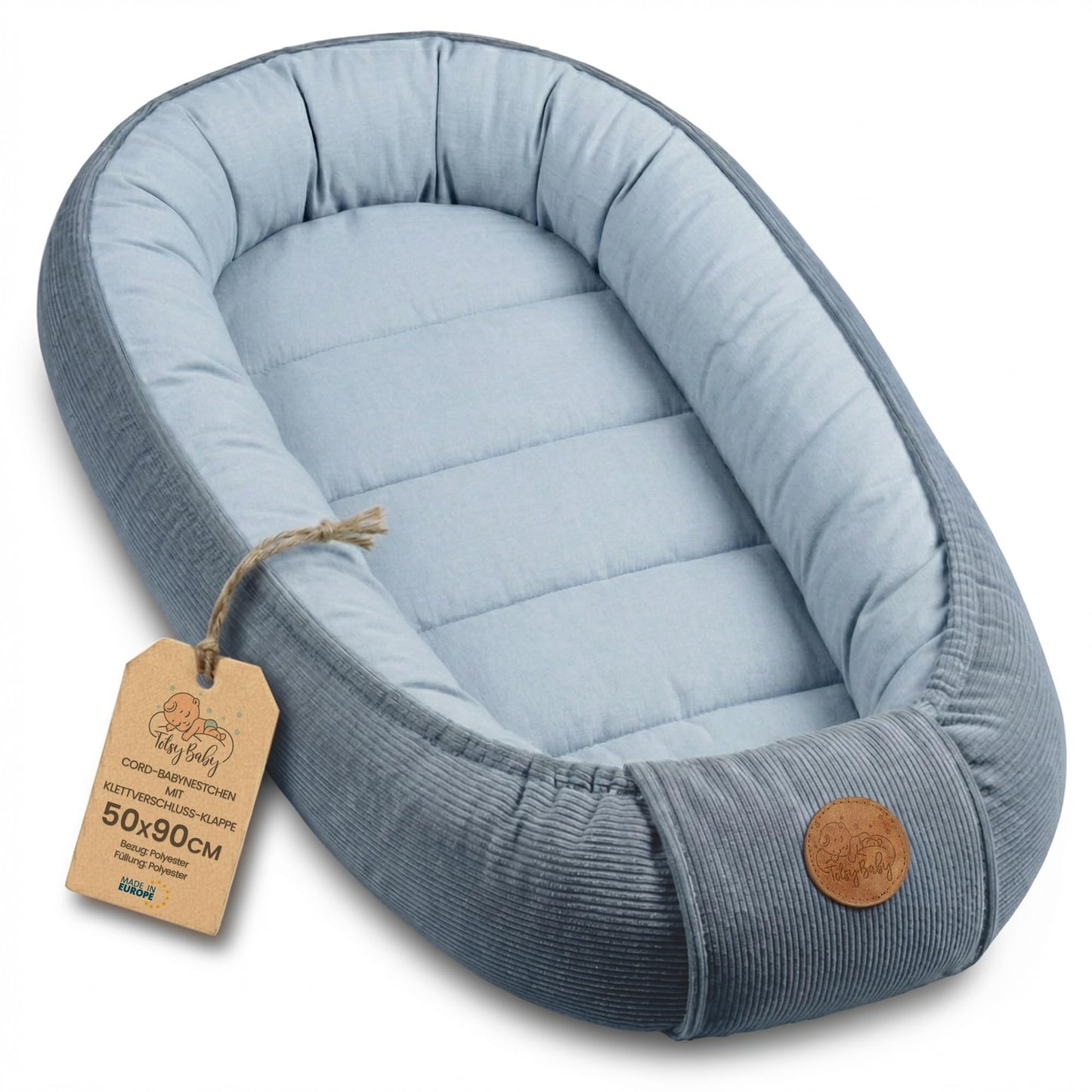 Nestchen Baby - Babynestchen Neugeborene Minky Babynest für Kinderbett Vielseitiges tragbar Nest kuschelnest zubehör für babybett warm Winter coccon Teddybären