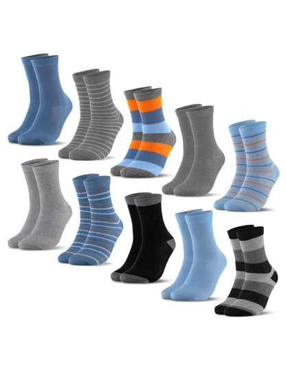 Occulto Jungen & Mädchen Bunte Socken 10er Pack (Modell: Estilo)