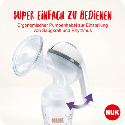 NUK Perfect Match Complete Feeding Set | Ab 0 Monate | Vario Express-Sterilisator, 4 Babyflaschen, Flaschenwärmer, Flaschenbürste und mehr | Regenbogen | 8 Stück