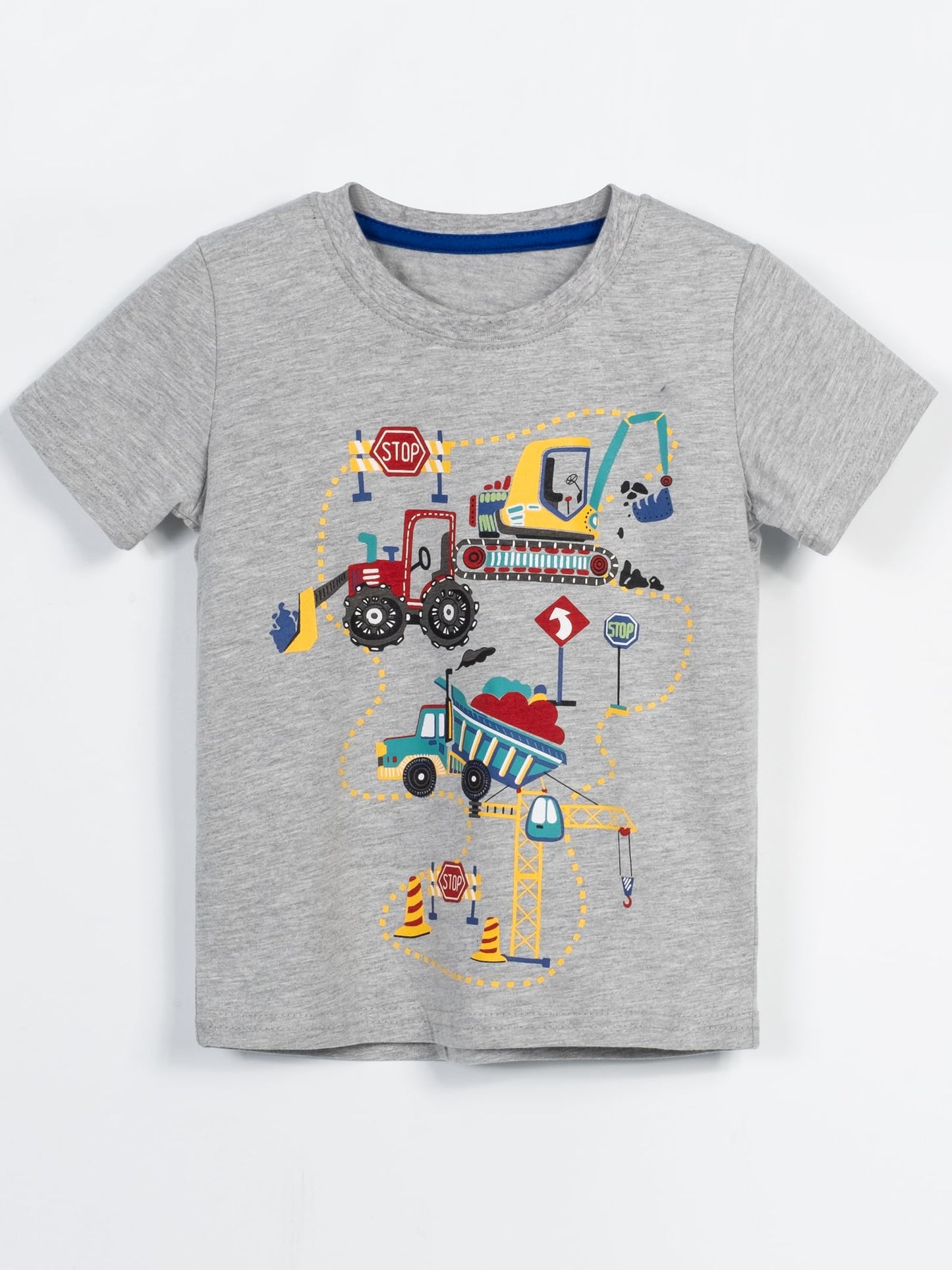 YOUNGSOUL Jungen T-Shirt Dinosaurier Kinder Kurzarm Tee Shirt Sommer Tops 3er-Pack
