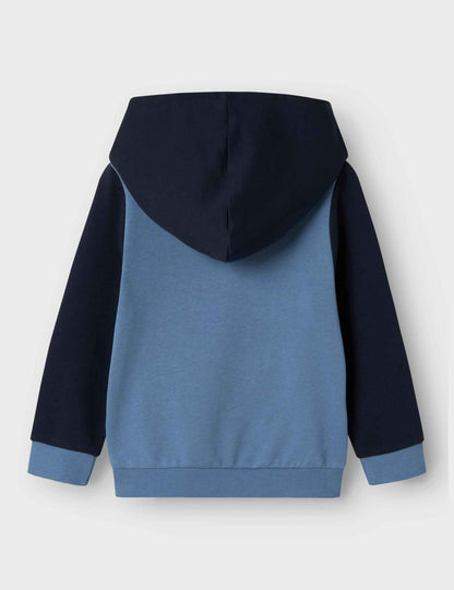 NAME IT Jungen Nmmveblock Ls Sweat Wh Unb Kapuzenpullover