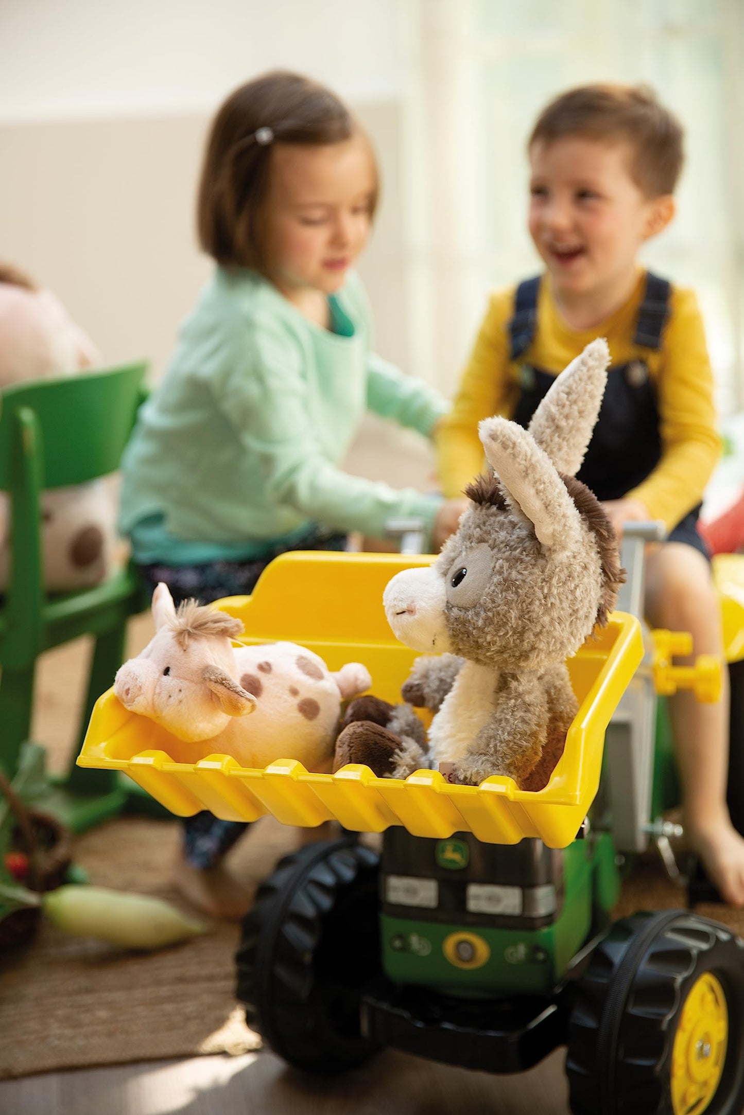 NICI Kuscheltier Esel Donkeylee 12cm stehend Green