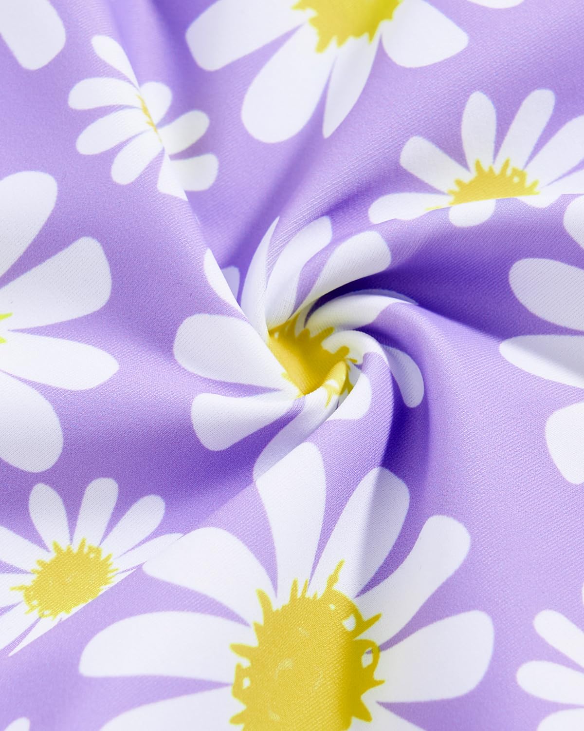JiAmy Mädchen EIN Stück Badeanzug mit Rüschenrock Sommer Strand Badeanzug Daisy Floral Mädchen Bademode für 8-12 Jahre (120-160cm)