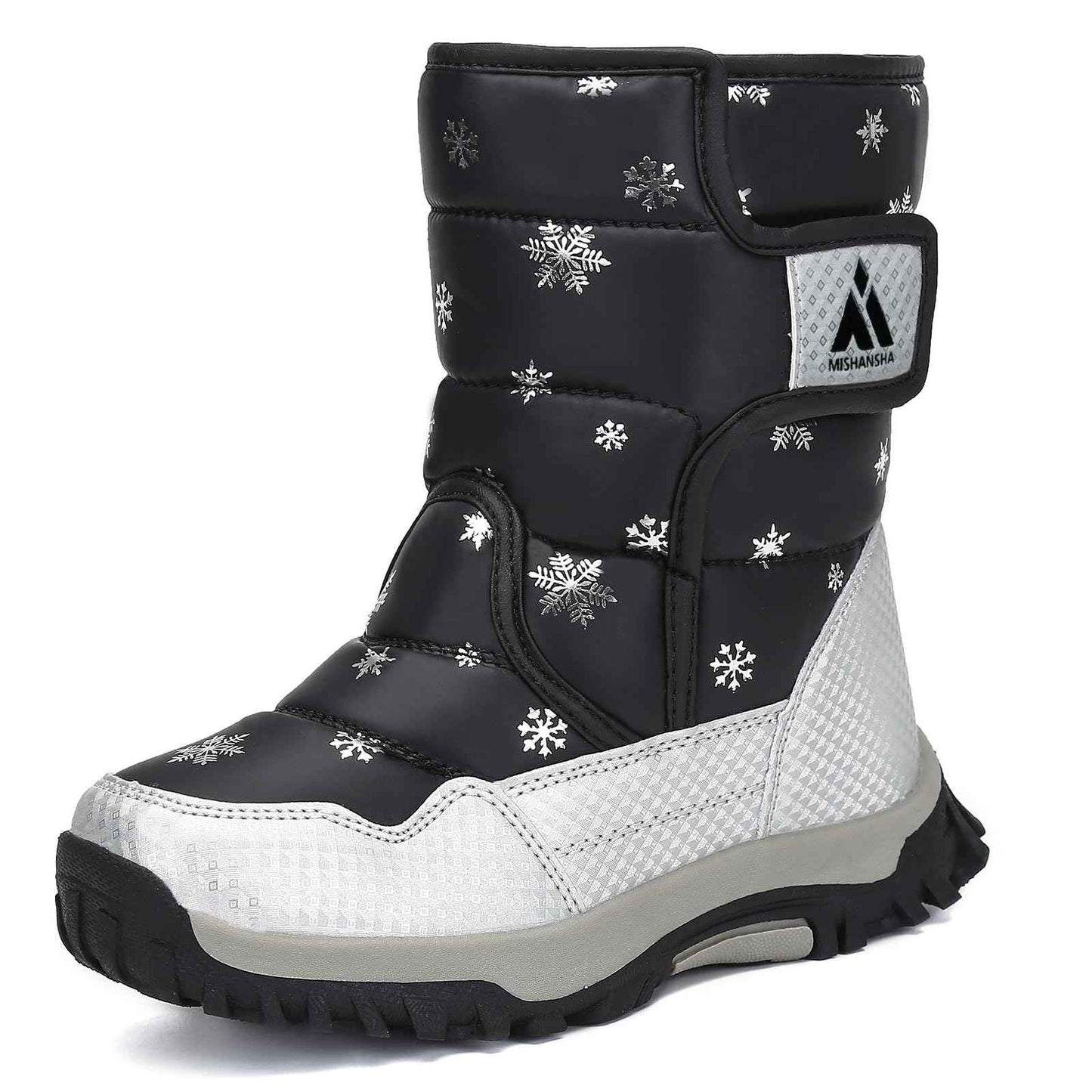 Mishansha Girls' Winter Boots, Children's Winter Shoes, Warm Snow Boots, Lined Winter Boots