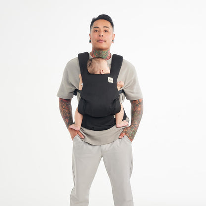 Tula Explore Babytrage für Neugeborene ab Geburt, 3-in-1 Baby-Tragetasche Bauchtrage Rückentrage Ergonomisch (3,2-20,4 kg), Play