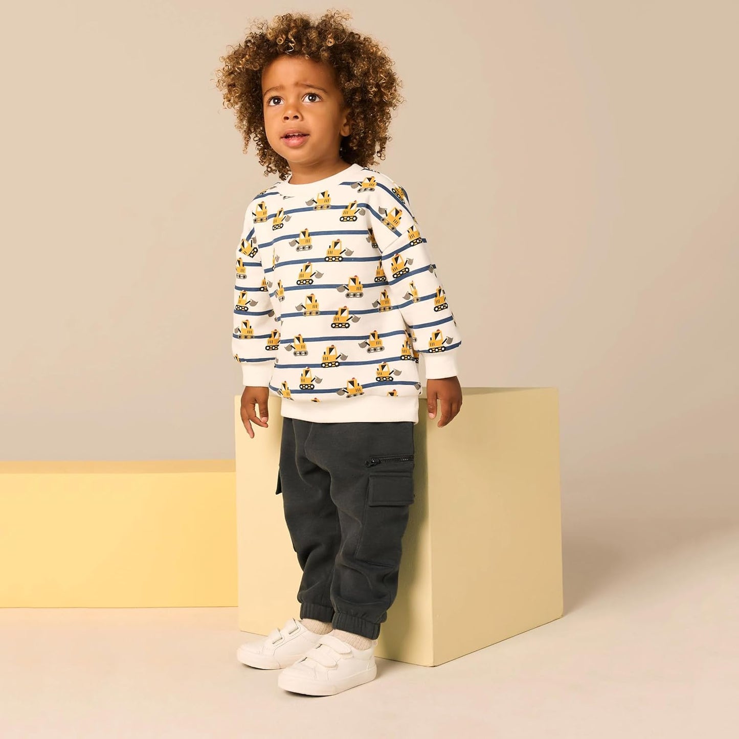 Jungen Pullover Sweatshirt Kinder Casual Langarm Tops Tier Flugzeug Winter Warm Streifen Oberteile Alter 2-7 Jahre