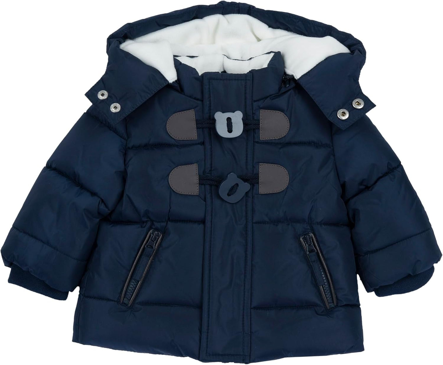 Chicco, Babyjacke Mit Kapuze Und Praktischem Reißverschluss, Maschinenwaschbar, Babykleidung Für 0-24 Monate, Designed in Italy