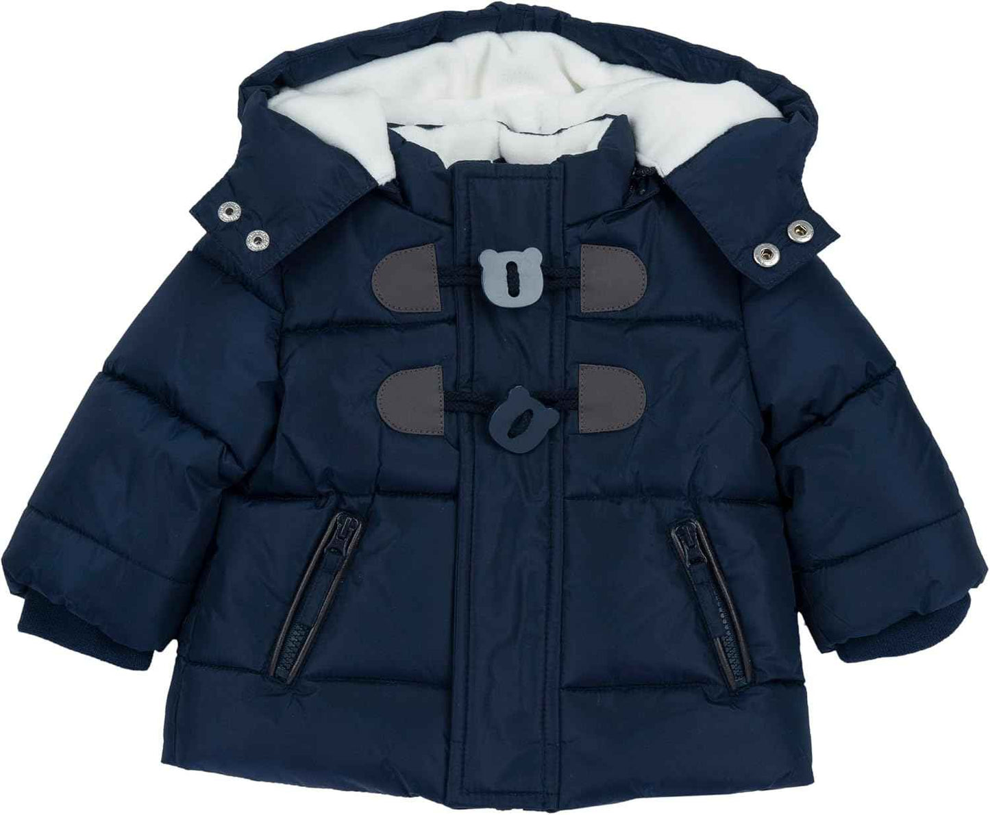 Chicco, Babyjacke Mit Kapuze Und Praktischem Reißverschluss, Maschinenwaschbar, Babykleidung Für 0-24 Monate, Designed in Italy