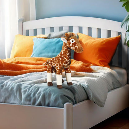 Zappi Co Rhinoceros Rhinoceros Plush Toy (22 cm) Horned Miracle - Soft, Cuddly, 100% Recycled - Mighty African Friend