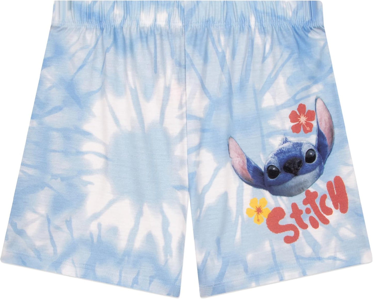 Disney Lilo und Stitch Schlafanzug, Pyjama Kurz Mädchen Schalfanzüge, Lilo and Stitch Schalfanzüge Für Mädchen