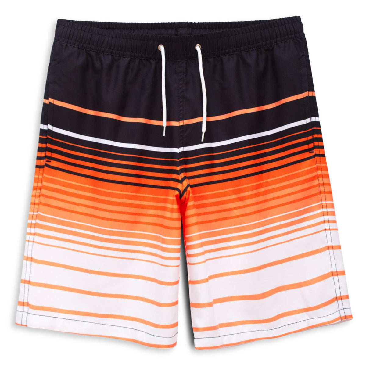 MEILONGER Boys' Swim Shorts Quick-drying Boardshorts with Mesh Lining Pockets and Adjustable Drawstring 