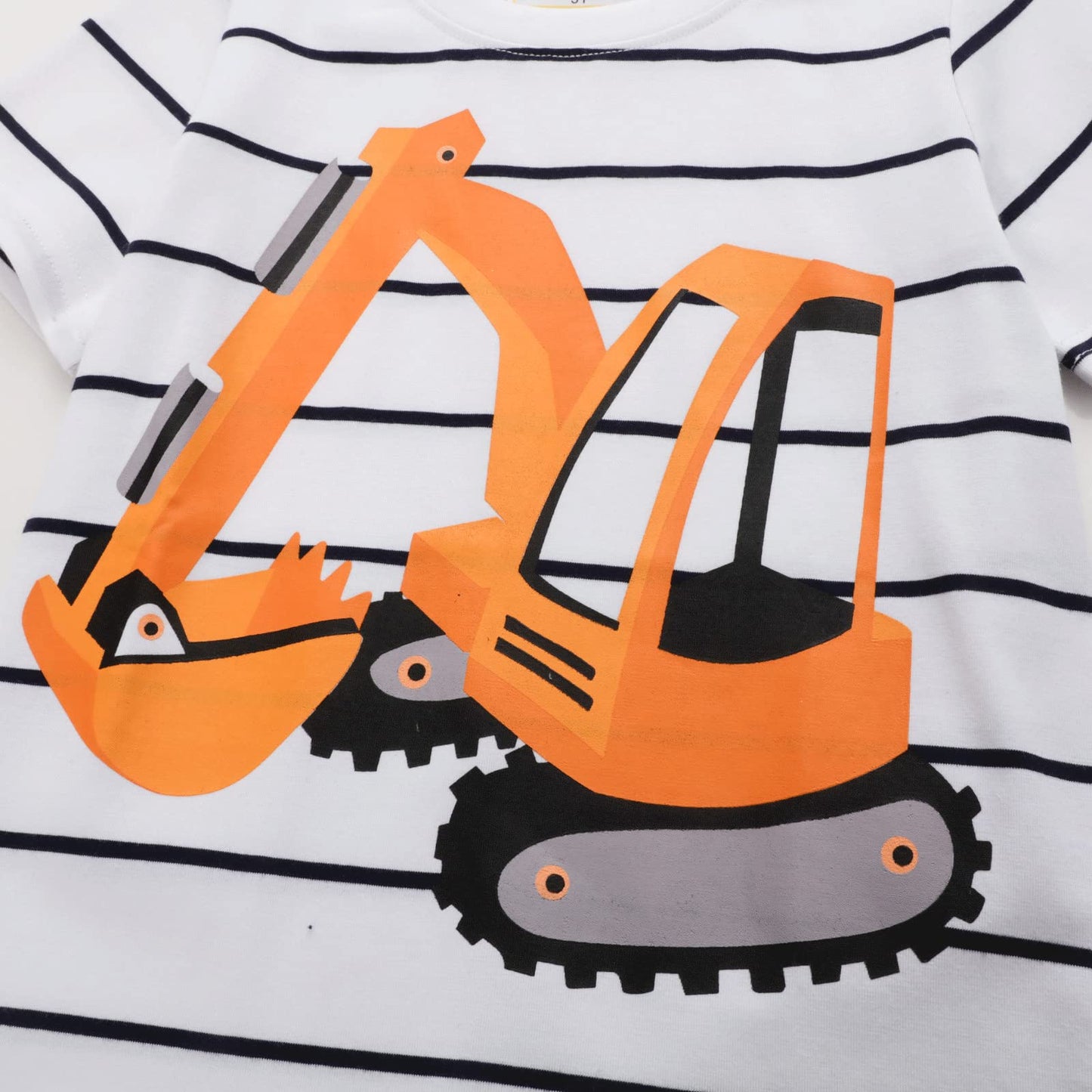 Unisex Baby T-Shirt Baumwolle Süß Karikatur Tier Muster Tops für 1-7 Jahre Alt
