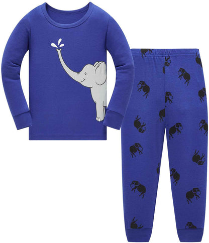 Boys Pyjamas Dinosaur Children's Sleepwear Long Sleeve Cotton Winter Christmas Pyjama Set Size 92-152, 1-12 Years