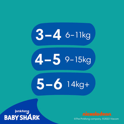 Pampers Baby Nappies Size 4-5, Splashers, Pack of 11, Disposable Swim Nappies for Safe Protection in the Water