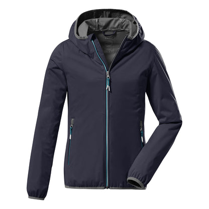 Killtec Mädchen Kos 164 Grls Jckt Lightweight Jacke mit Stehkragen, packbar