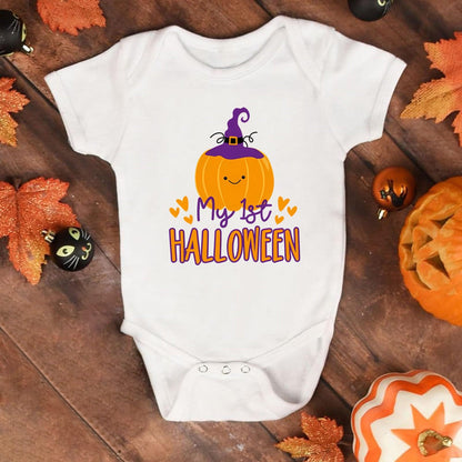 Mein 1. Halloween-Babykostüm, Baumwolle, kurzärmelig Langarm Body Set Junge