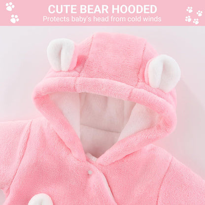 Baby Overalls Winter Schneeanzug Baby Flanell Wärmer Winter Overalls Overall für Jungen Mädchen