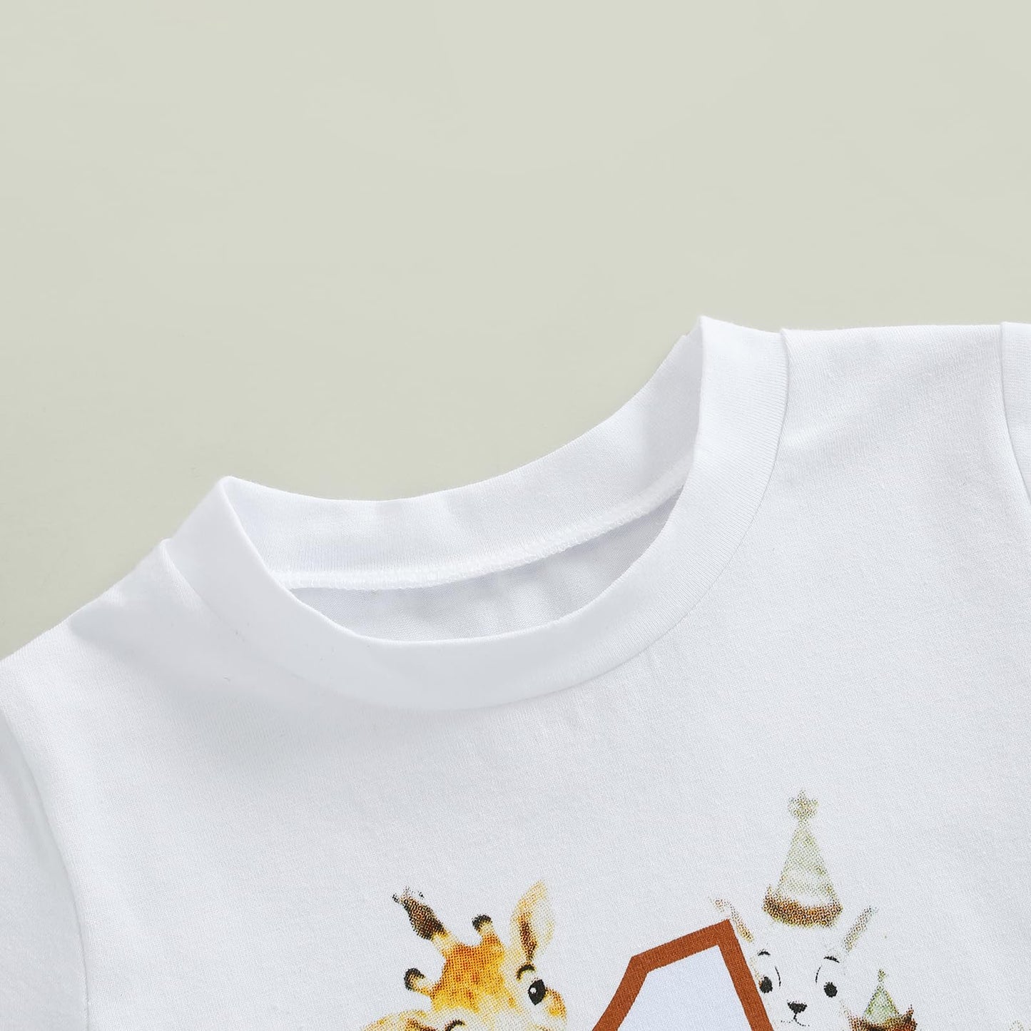 Baby Junge 1. Jahr Geburtstags T-Shirt Wild One Kurzarm Oberteil Baby Mein Erster Geburtstags Outfit Sommer Kleidung