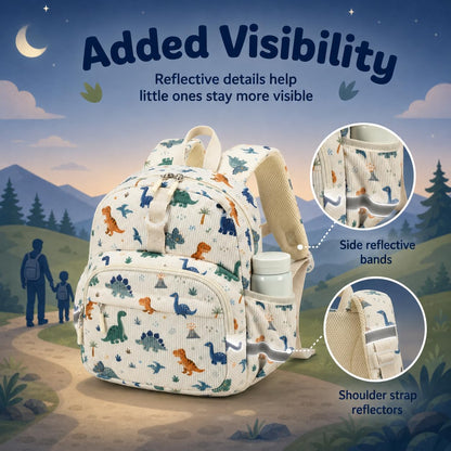 Kinderrucksack Jungen Kinder Rucksack Tagesrucksack Vorschulrucksack Kindergartentasche Schulrucksack für Schule Kita 38cm 3-8Y