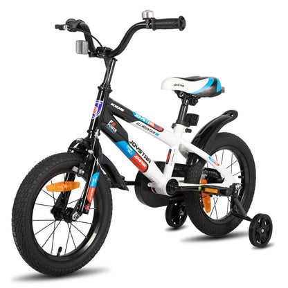 JOYSTAR Berry 12/14/16/20 Zoll Kinderfahrrad für 2-4 jährige Jungen & Mädchen, Jungenfahrrad mit Stützrädern,grün,rosa,weiß - Meloni2