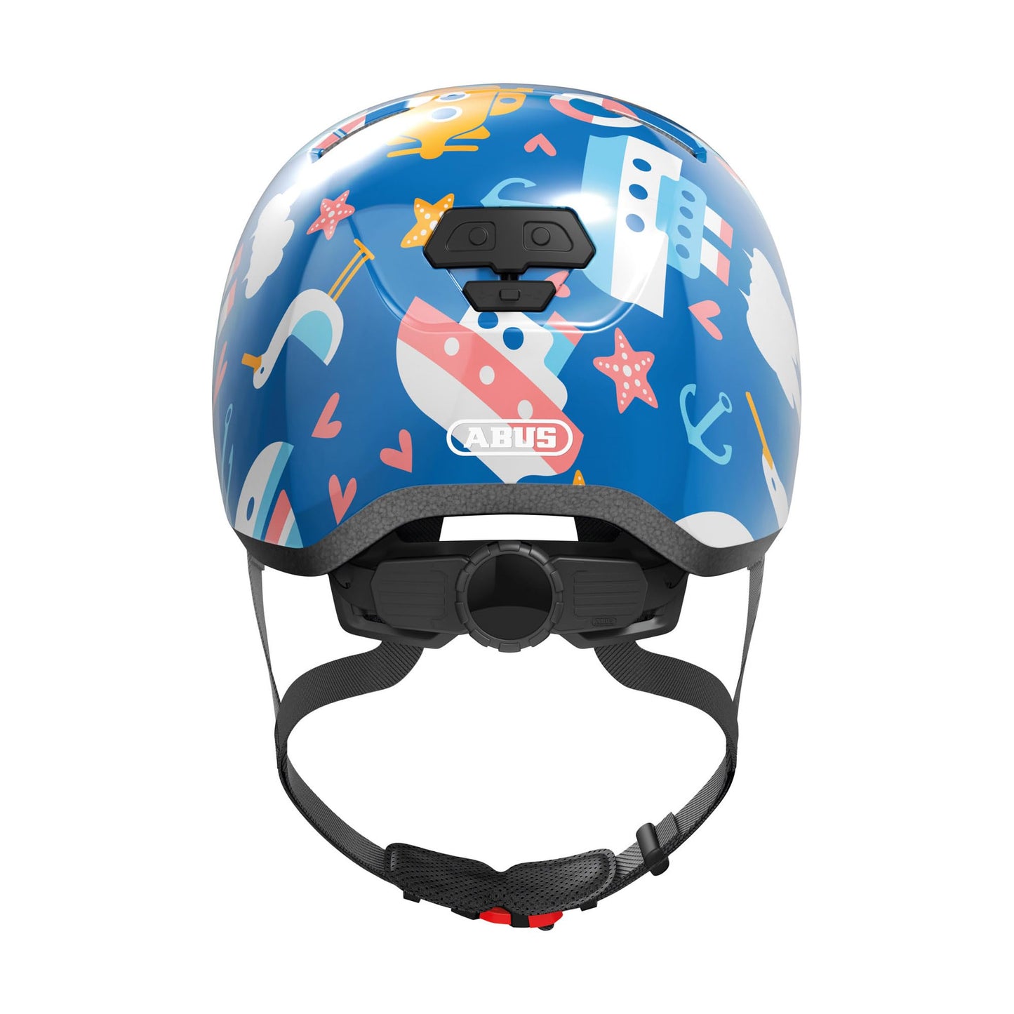 ABUS Skurb Kid Children's Helmet - Robust Bicycle Helmet in Skater Look with Space for a Braid and Various Designs - for Girls and Boys