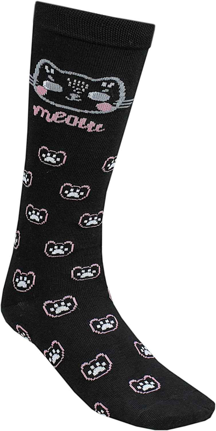 TupTam Girls' Knee-Length Socks, Patterned, Pack of 3
