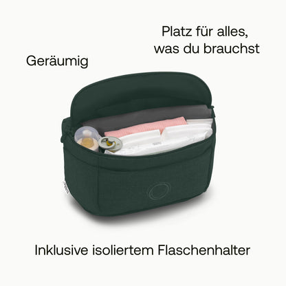 Bugaboo Kinderwagen Organizer-Tasche mit leicht zugänglichen Fächern. Praktisches Accessoire für alle Baby-Essentials in Desert Taupe