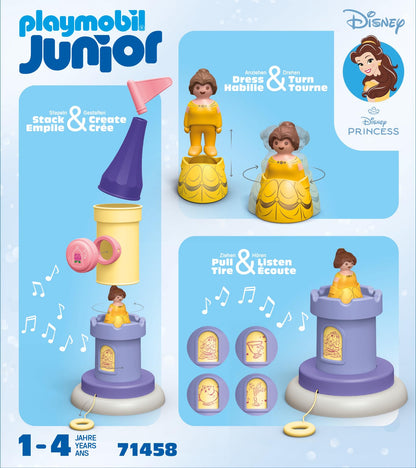 PLAYMOBIL JUNIOR | Disney | Cinderellas Schloss | nachhaltiges Spielzeug für Kinder ab 1 Jahr | 71457