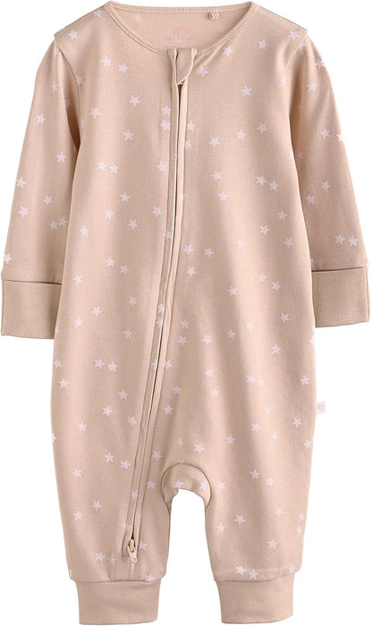 NEXT Baby Mädchen Babyschlafanzüge mit Zweiwege-RV, 4er-Pack