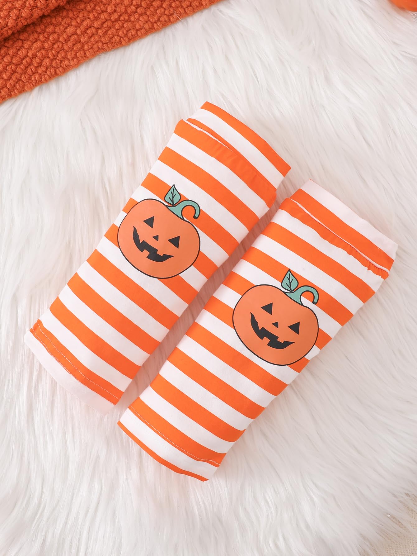 Baby Girl Halloween Outfit, My First Halloween Baby Girl Clothing, Halloween Outfit Baby, Newborn Halloween Baby Pumpkin Romper + Tutu Skirt + Leg Warmer + Headband, Baby Clothing Halloween