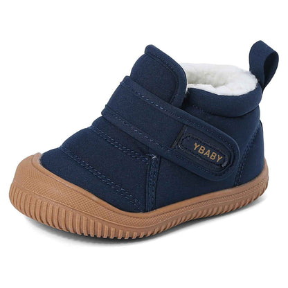 1-5 Years Baby Boys Girls Boots First Walking Shoes Toddler Winter Boots Warne Fur Lined Winter Shoes