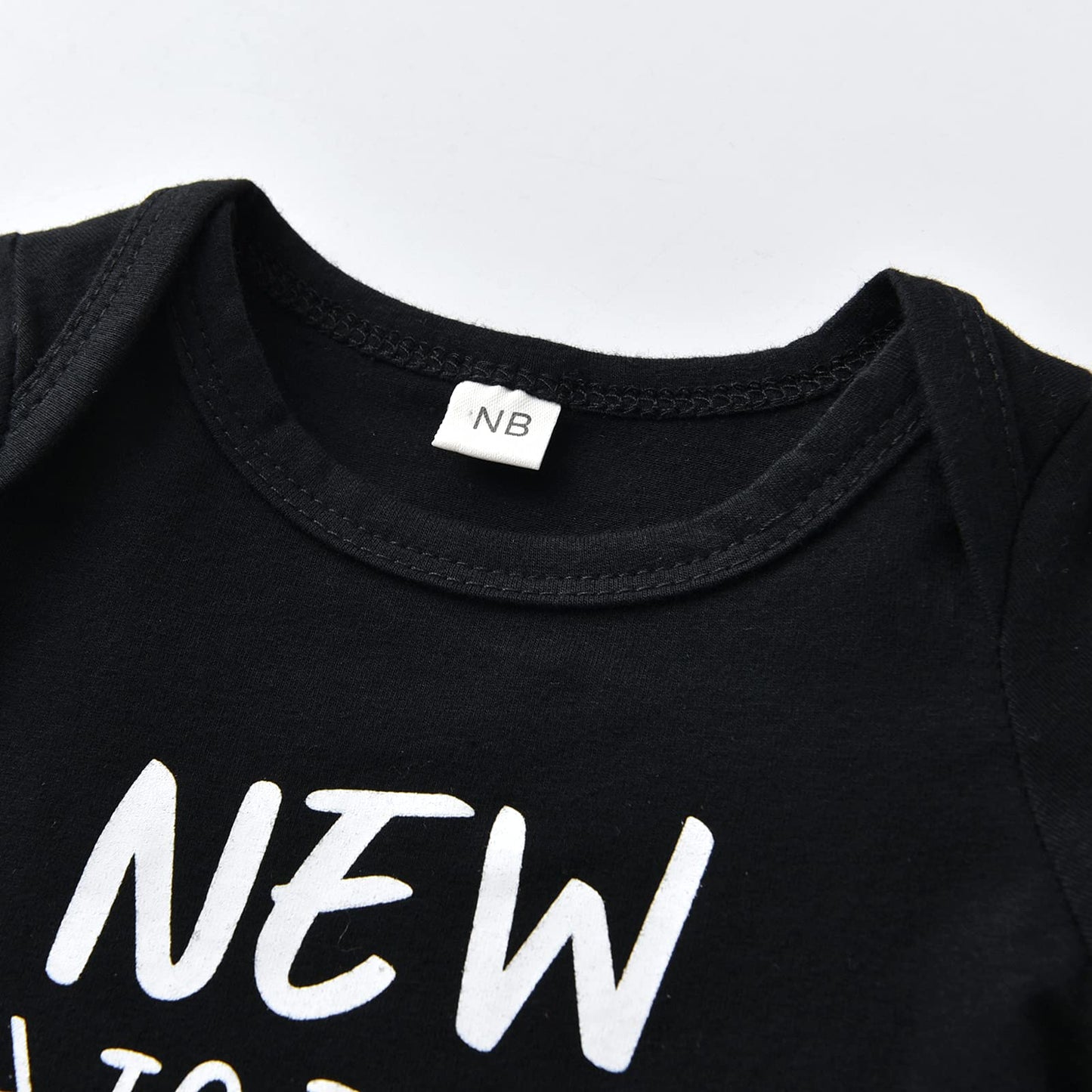 Tinykeke Neugeborene Baby Jungen Kleidung Langarm Strampler + Hut + Hose 3-teiliges Baby-Kleidungsset