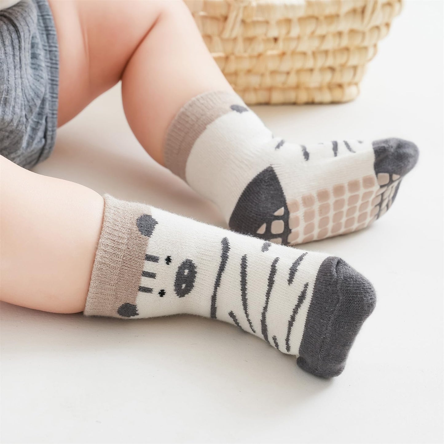 outfit spring Non-Slip Socks Baby, Non-Slip ABS Socks Children, Newborn Cotton Stopper Socks Non-Slip Socks Crawling Socks for Birth Girls Boys Gift 0-5 Years