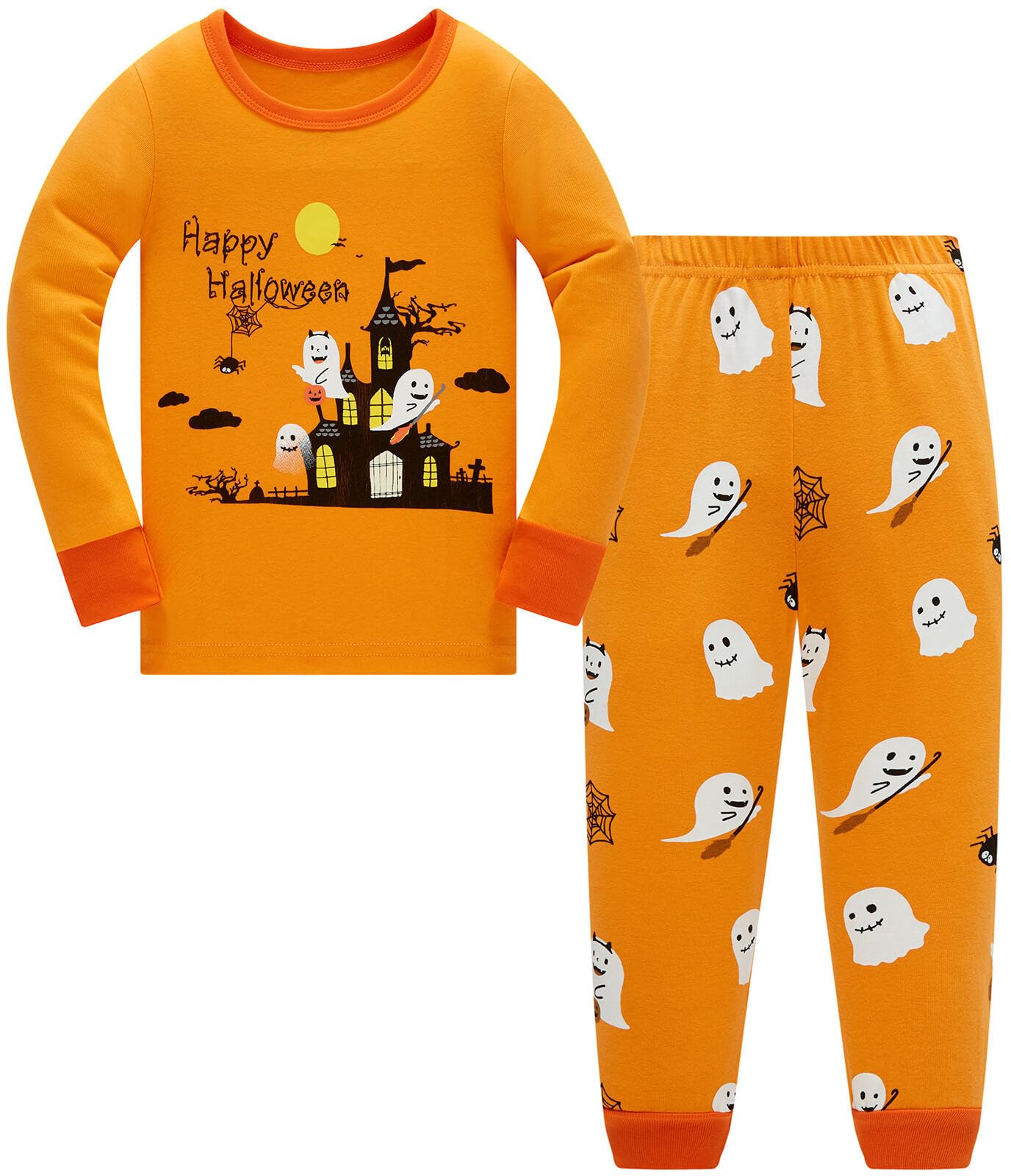 Jungen Pyjamas, Dinosaurier Langarm Zweiteiler Pyjama, Kinder Baumwolle Pyjama Set, Winter, Weihnachten Nachtwäsche, Größe 1–12 Jahre