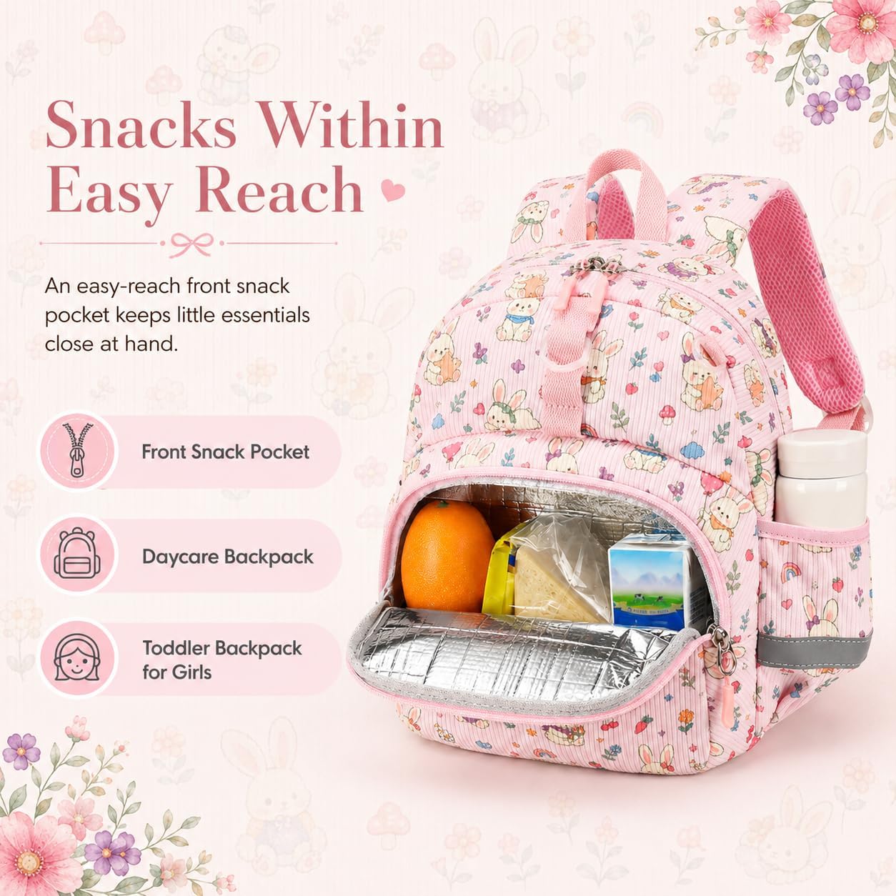 Kinderrucksack Jungen Kinder Rucksack Tagesrucksack Vorschulrucksack Kindergartentasche Schulrucksack für Schule Kita 38cm 3-8Y