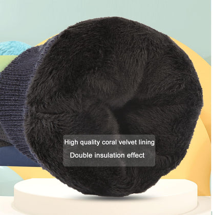 HNGEMSY Children's Winter Snow Gloves Ski Gloves for 2-13 Years Girls Boys PU Palm Waterproof Windproof Warm Fleece Winter Gloves