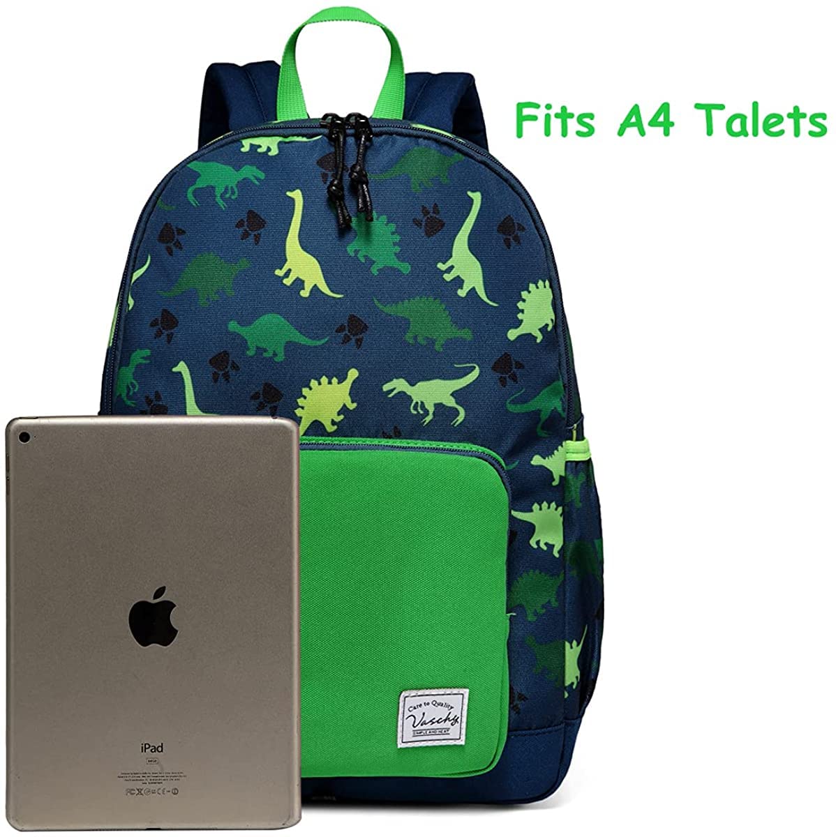 Rucksack für Mädchen, 4-6 Jahre, Schulrucksack mit Seitentaschen und Brustgurt, 127-Einhorn, one size, Niedlich