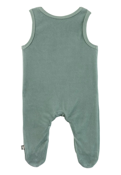 Sterntaler Romper Set Emmi - Baby Rompers made of Velour with Donkey Emmi Appliqué - with Long Sleeve Shirt - Snap Fasteners in the Crotch - Comfortable Unisex Two-Piece from Birth 