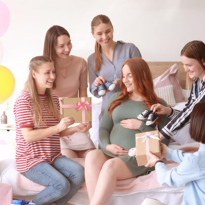YTACREA Schmusetuch Baby, Baby Geschenk Mädchen Junge Personalisierte Geschenk Neugeborenen mit Schmusetuch, Lätzchen, Turban, Meilensteinkarten, Bürsten und Socken, Khaki