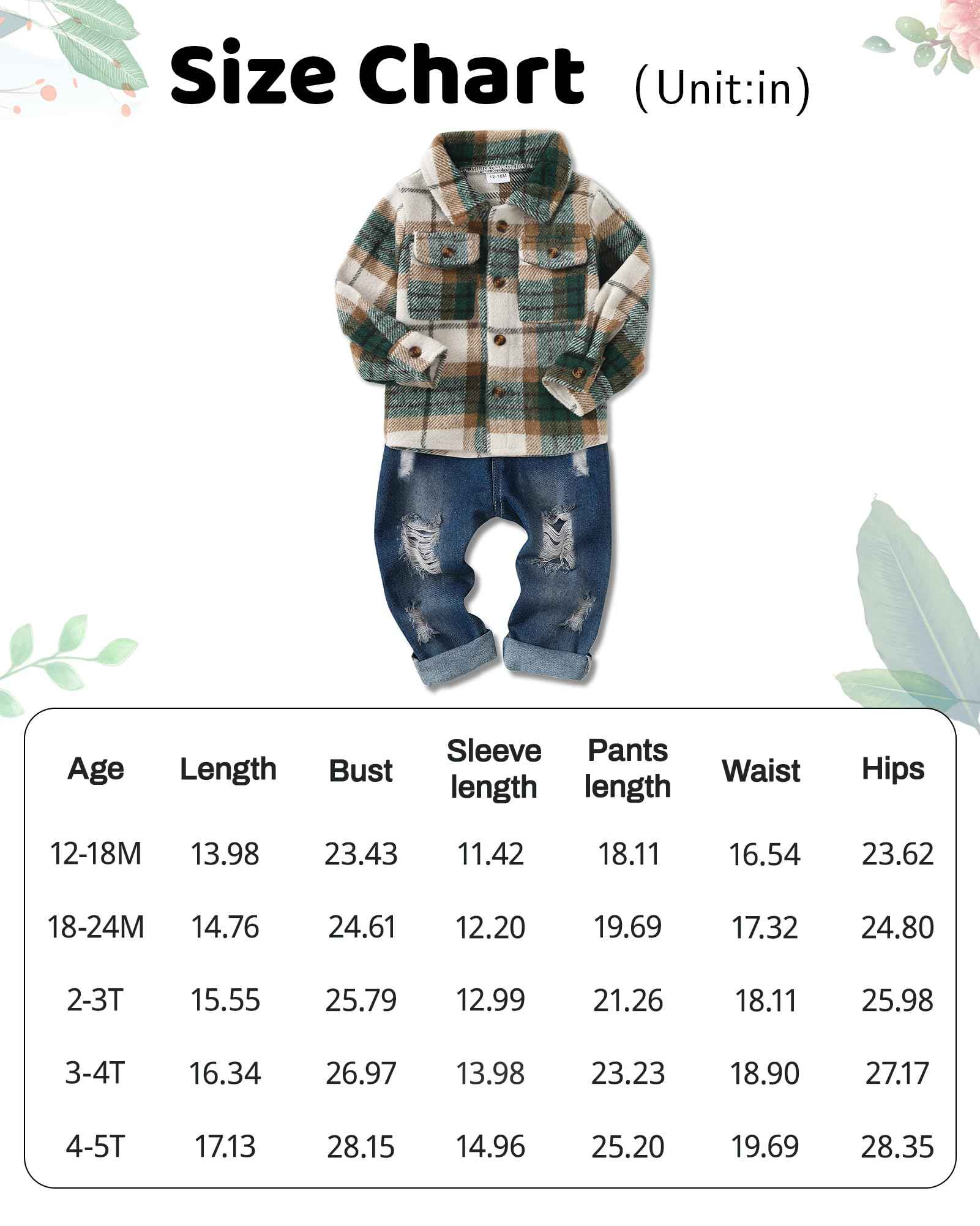 Lufebut Baby Clothing Boys 12 Months - 4 Years Winter Baby Clothing Outfit Set Long Sleeve Checked Top + Trousers Clothing Sets for Children Boys