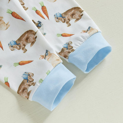 Baby Jungen Mädchen Ostern Kleidung Outfit Osterhase Baby Kleidung Set Körper Top + Hose Neugeborenen Weiche Baby Set Mein Erstes Ostern