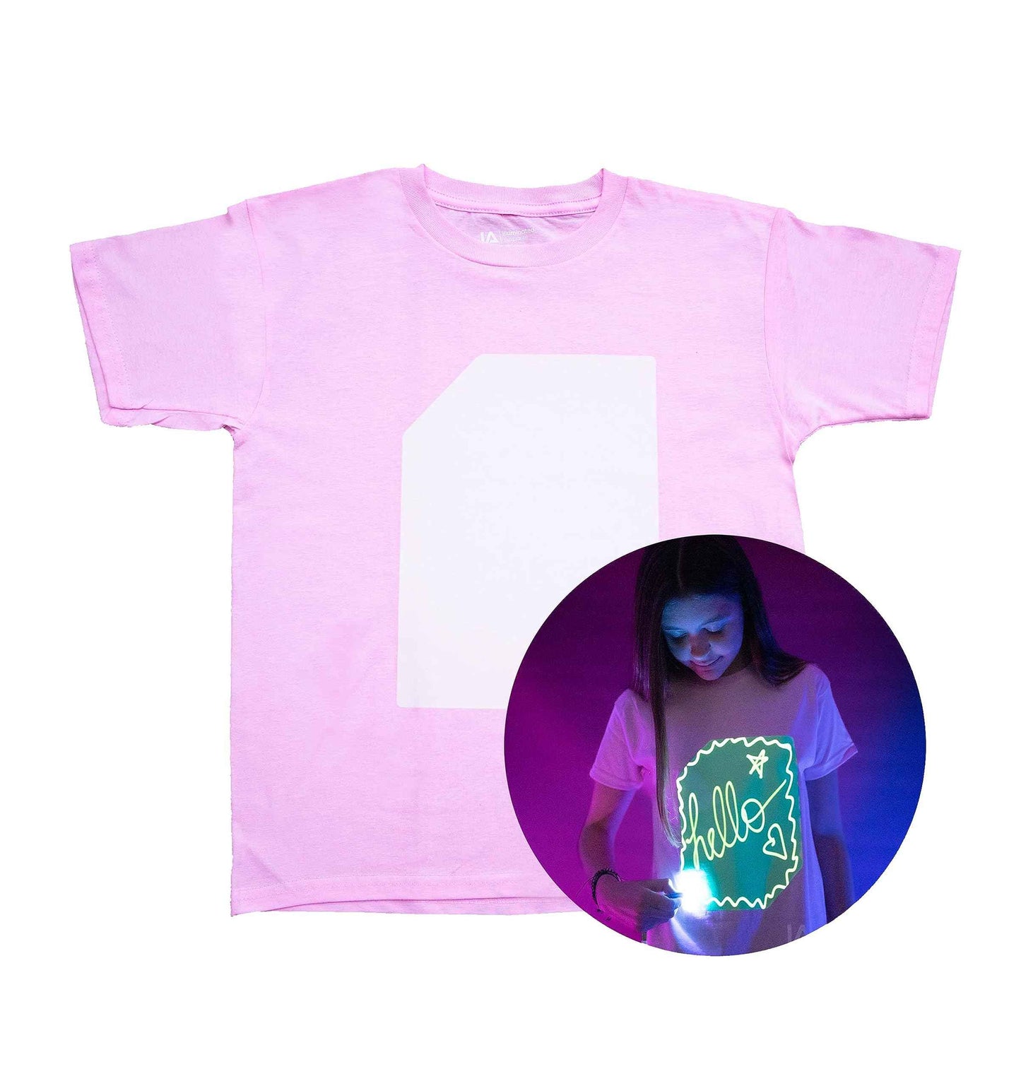 Illuminated Apparel Leuchtet Im Dunkeln Interaktives Leucht-T-Shirt