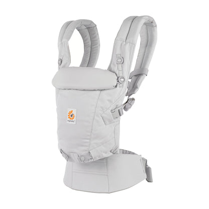 Ergobaby Adapt Babytrage für Neugeborene ab Geburt, 3-Positionen SoftFlex Mesh Ergonomische Babybauchtrage Rückentrage Baby-Tragetasche, Natural Beige, 1 Einheit
