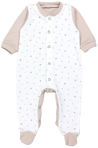TupTam Baby Kleidung Set Jungen Langarm Bekleidung Neugeborene Füßlingen Hose Body Strampler Mütze 5 tlg