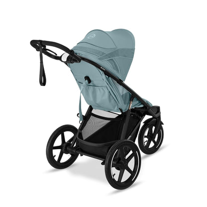 CYBEX Gold AVI SPIN Kinderwagen, Ab Geburt bis ca. 4 Jahre, Max. 111 cm und 22 kg, City-, All-Terrain-Kinderwagen, Moss Green