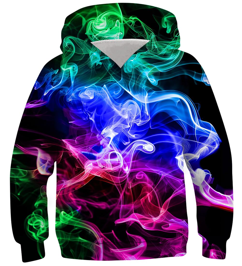 Fanient Children's / Boys' / Girls' Hoodies, 3D Print, Vivid Animal Cartoon Graphic Sweatshirt, Pocket Pullover Hoodie for 6-16 Years 