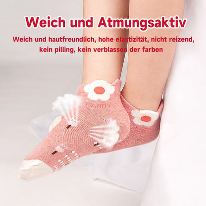 GRPSKCOS Stoppersocken Kinder 12 Paar ABS Socken Rutschfeste Socken Kleinkind Antirutschsocken für 1-7 Jahre Jungen Mädchen