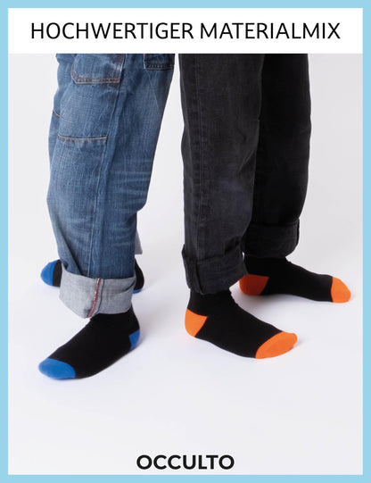 Occulto Mädchen & Jungen Sneaker Socken 10er Pack (Modell: Piccolo)