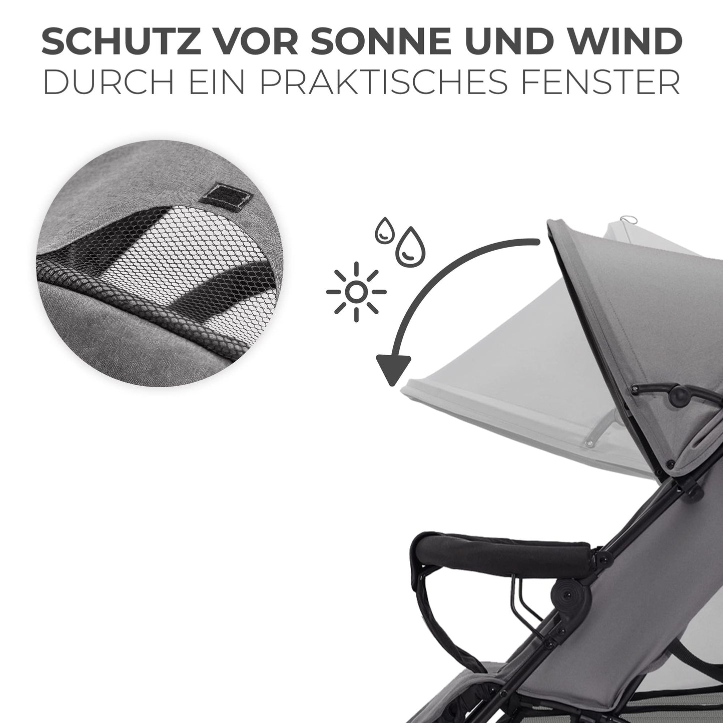 Kinderkraft TIK Kinderwagen, Liegebuggy, Sportwagen, Leicht - 6,5kg, Drehbare Vorderräder, Verstellbarer Griff, Stufenlose Einstellung der Rückenlehne, Schnelles Zusammenklappen, bis zu 17kg, Grün - Meloni2