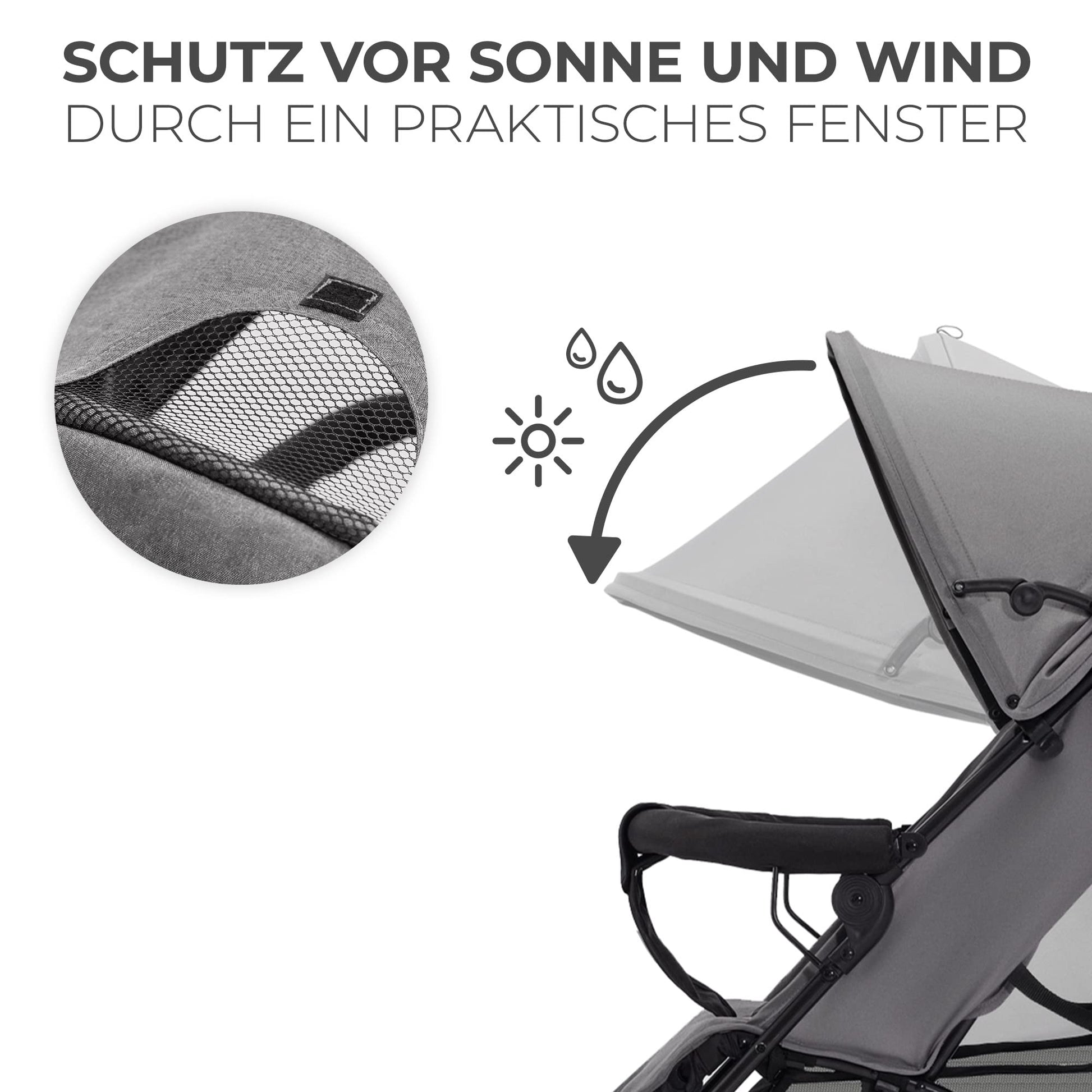 Kinderkraft TIK Kinderwagen, Liegebuggy, Sportwagen, Leicht - 6,5kg, Drehbare Vorderräder, Verstellbarer Griff, Stufenlose Einstellung der Rückenlehne, Schnelles Zusammenklappen, bis zu 17kg, Grün - Meloni2